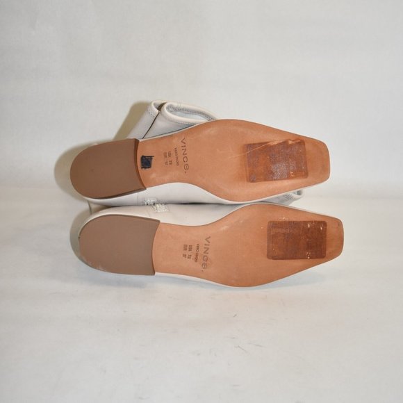 $800 Vince Nissa SLEEK LEATHER OVER THE KNEE BOOT OPALINE 7 (ME18) - Picture 8 of 9